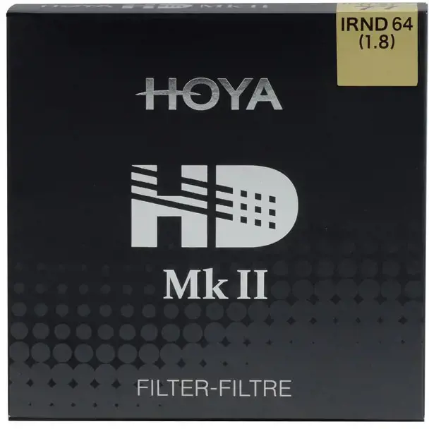 "Hoya" neutralaus tankio filtras HD Mk II IRND64 62 mm