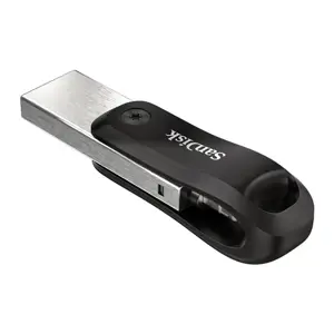 "SanDisk iXpand Flash Drive Go 256GB - USB3.0 + "Lightning" - skirtas "iPhone" ir "iPad"; EAN:619659169947