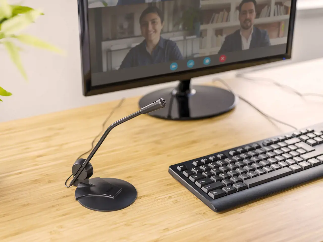 Trust 21674, Mikrofonas, laidinis, 3,5 mm (1/8"), juodas, 1,8 m, 100 mm