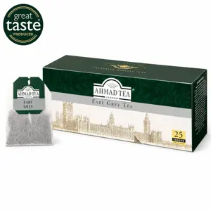 Arbata AHMAD EARL GREY, maišeliuose 25vnt x 2g