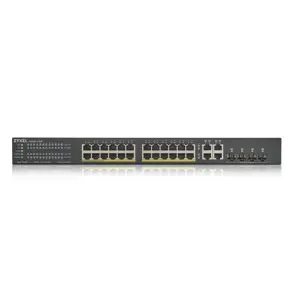 Zyxel GS1920-24HPV2, valdomas, Gigabit Ethernet (10/100/1000), maitinimas per Ethernet (PoE), montuojamas į stovą