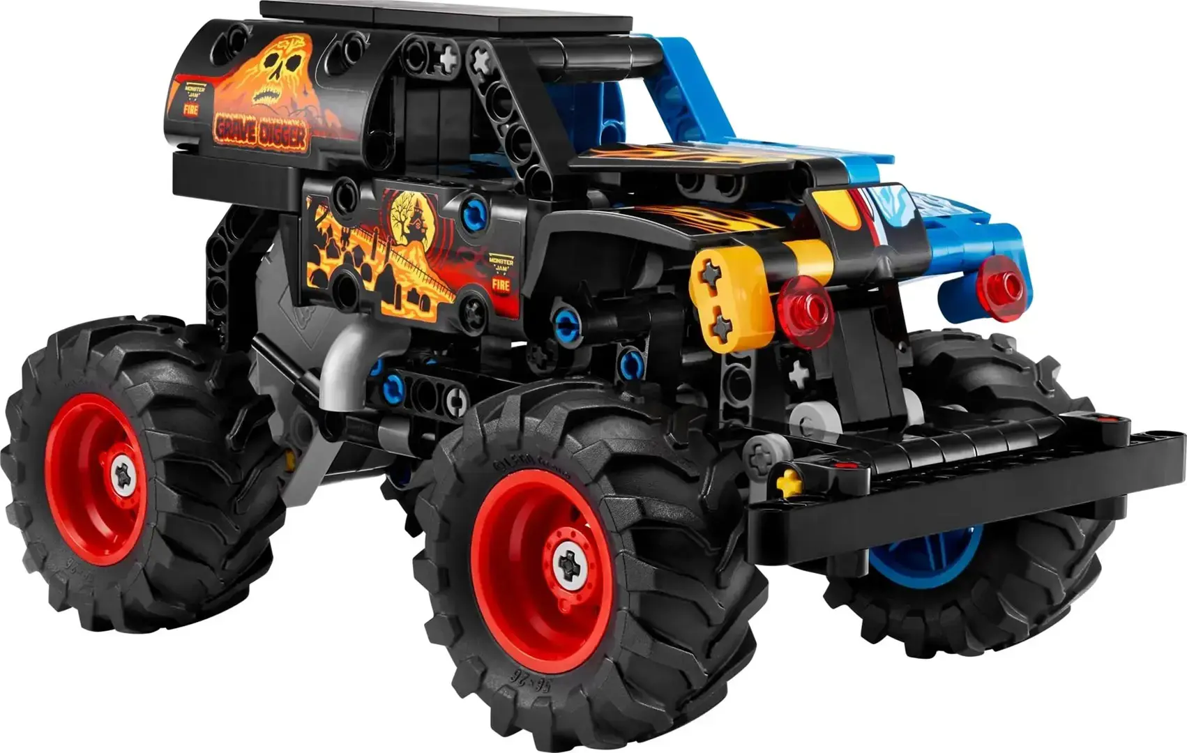 LEGO TECHNIC 42219 Monster Jam Grave Digger Fire and Ice