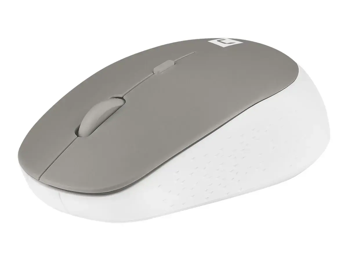 NATEC belaidė pelė Harrier 2 1600DPI "Bluetooth 5.1" baltai pilka