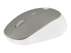 NATEC belaidė pelė Harrier 2 1600DPI "Bluetooth 5.1" baltai pilka