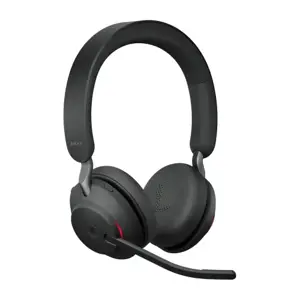 "Jabra Evolve2 65 USB-A Black MS Stereo, belaidis, biure / skambučių centre, 20 - 20000 Hz, 176,4 g, ausinės, juodos spalvos