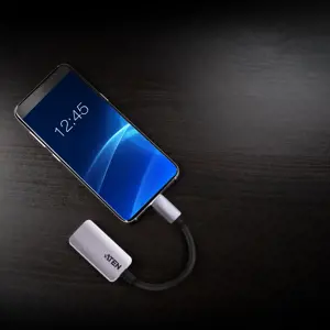 ATEN USB-C 4K HDMI adapteris, 3.2 Gen 1 (3.1 Gen 1), C tipo USB, HDMI išvestis, 4096 x 2160 taškų