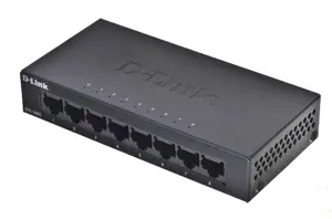 D-Link DGS-108GL, nevaldomas, Gigabit Ethernet (10/100/1000)