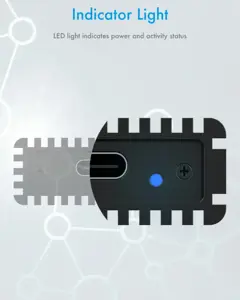 ICYBOX IB-1816M-C31 "IcyBox" išorinis korpusas M.2 NVMe SSD, USB 3.1 Type-C, juodas