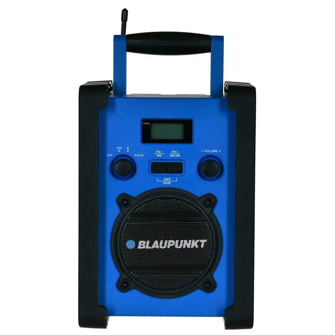 Mobilusis radijas BLAUPUNKT PP30BT JOBSITE Statybinis radijas Mėlyna, juoda