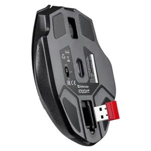 MOUSE DEFENDER GM-885 KNIGHT RF WIRELESS 3200dpi 8P BLACK