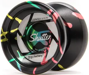YoYo Shutter Splash juoda vaivorykštė
