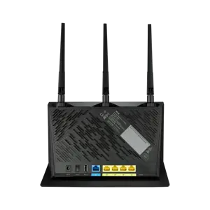 ASUS 4G-AC86U, "Wi-Fi 5" (802.11ac), dviejų dažnių (2,4 GHz / 5 GHz), Ethernet LAN, 3G, juodas, stalinis maršrutizatorius