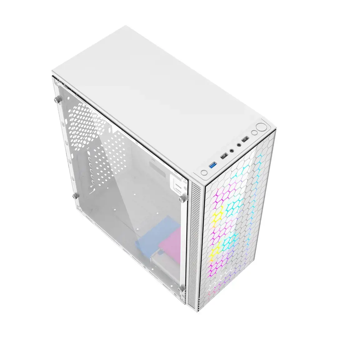 GEMBIRD Gaming ARGB korpusas Fornax 500 white