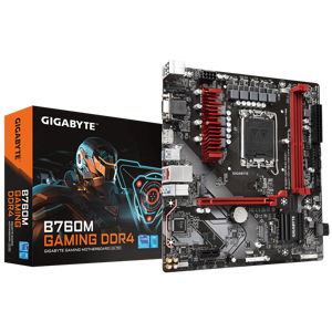 Gigabyte B760M GAMING DDR4, "Intel", LGA 1700, "Intel® Celeron®", "Intel® Core™ i3", "Intel® Core™ …