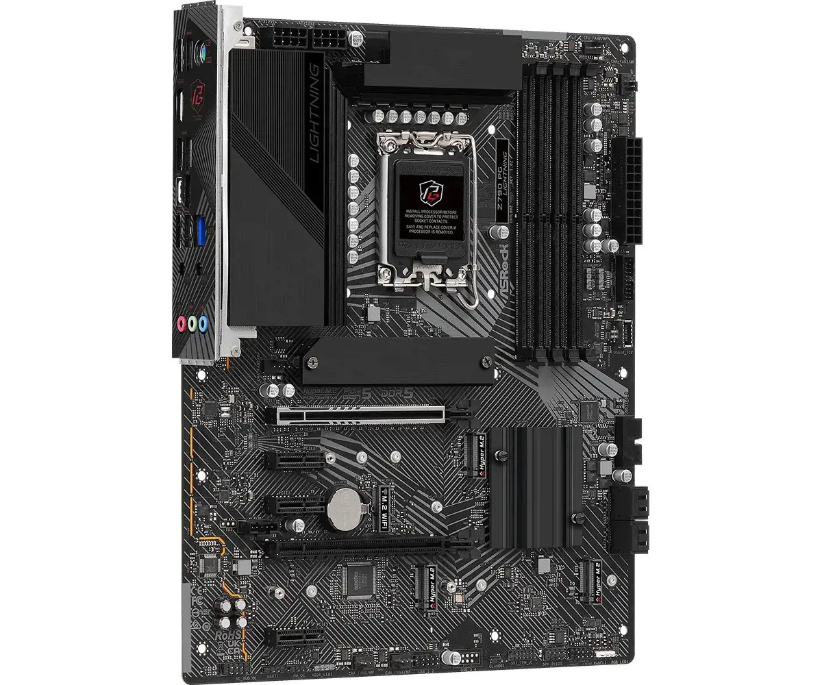 ASROCK Z790 PG LIGHTNING LGA1700 ATX MB 4xDDR5 4xSATA