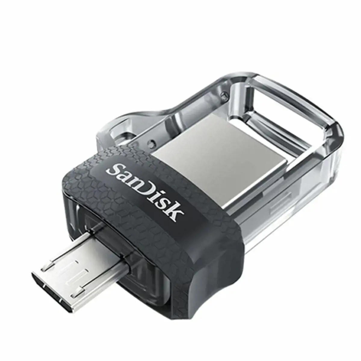 USB atmintinė SanDisk SDDD3-128G-G46 Black Silver 128 GB