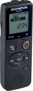 "Olympus" skaitmeninis diktofonas (OM prekės ženklo) VN-540PC 1,39' segmento ekranas, WMA, juodas