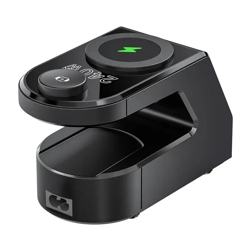 Blitzwolf BW-FW10 alarm clock with charger 2xUSB-A, 4xUSB-C, 240W