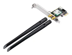 CUDY WE3000 AX5400 "Wi-Fi 6" + BT 5.2 "Intel AX200" PCIe tinklo kortelė