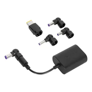 "Targus" USB-C maitinimo adapterio rinkinys, USB-C, universalus, juodas