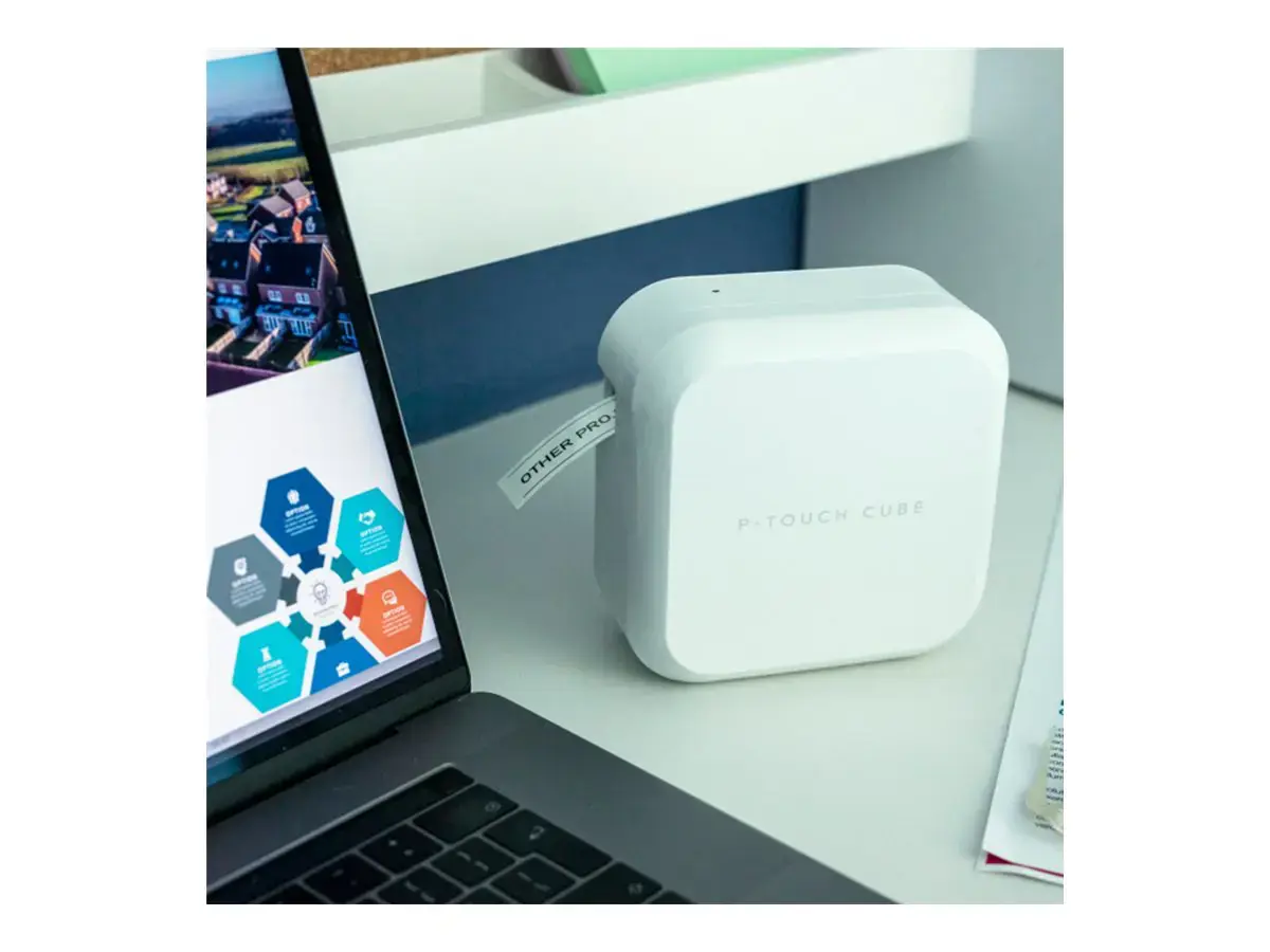 Brother PT-P710BT, terminis perkėlimas, 180 x 360 DPI, 20 mm/s, laidinis ir belaidis, integruotas akumuliatorius, ličio jonų (Li-Ion)