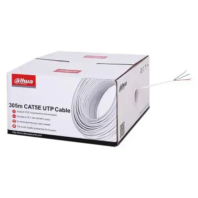 KABELIS CAT5E UTP 305M WHITE/PFM920I-5EU-C DAHUA