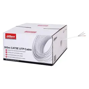 KABELIS CAT5E UTP 305M WHITE/PFM920I-5EU-C DAHUA