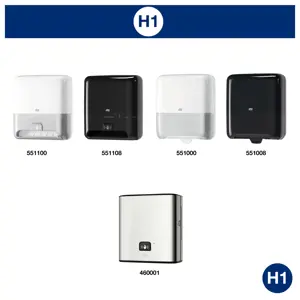 Popieriniai rankšluosčiai TORK H1 Advanced Matic, 2 sl., 150 m, mėlyna sp., 290068