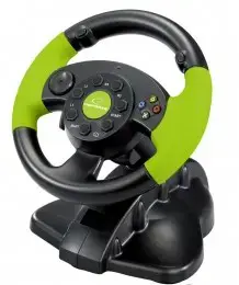 "Esperanza EG104" vairas (PC, "Xbox 360"; juoda-žalia spalva)