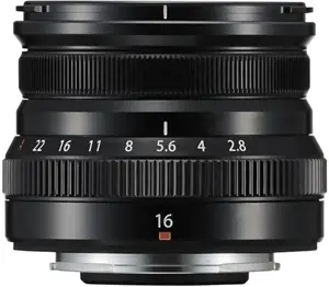 FUJIFILM FUJINON XF 16mm F2.8 R WR(Juodas)