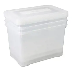 Curver Daiktadėžių rinkinys Handy, skaidrios, 3x65l