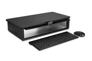 "Kensington UVStand™" monitoriaus stovas su UVC dezinfekavimo skyriumi, laisvai pastatomas, 18 kg, 86,4 cm (34"), juodas
