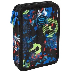 Forminis dviejų skyrių penalas su priedais CoolPack Jumper XL Football Blue 2