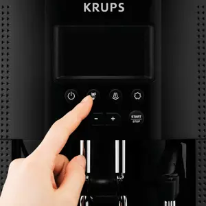 Kavos aparatas Krups EA8150, 1,7 litrai, 1450 W, Juoda, Automatinis