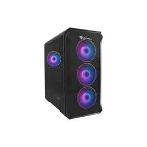 Micro ATX Midtower korpusas Natec Irid 503 ARGB Black