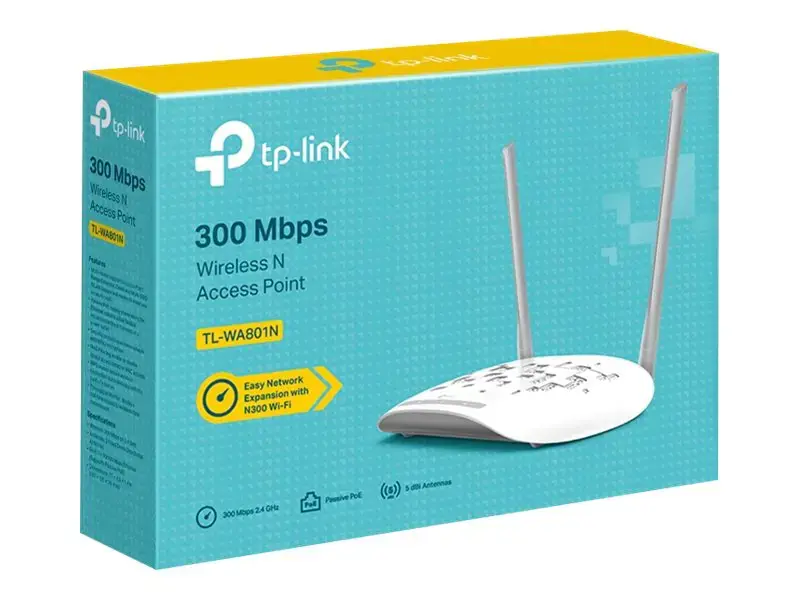 TP-Link 300 Mbps belaidis N prieigos taškas, 300 Mbit/s, 300 Mbit/s, 10 100 Mbit/s, 2,4-2,4835 GHz, IEEE 802.11b, IEEE 802.11g, IEEE 802.11n, IEEE 802.3, IEEE 802.3u, 15 dBm