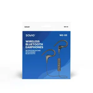 "Savio WE-03" belaidės "Bluetooth" ausinės