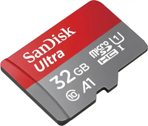 SanDisk_Ultra microSDHC_32GB + SD adapteris_120MB/s A1 10 klasės UHS-I