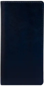 Kalendorius MIDI Spirex 2026, 100 x 170 mm, PU, tamsiai mėlyna