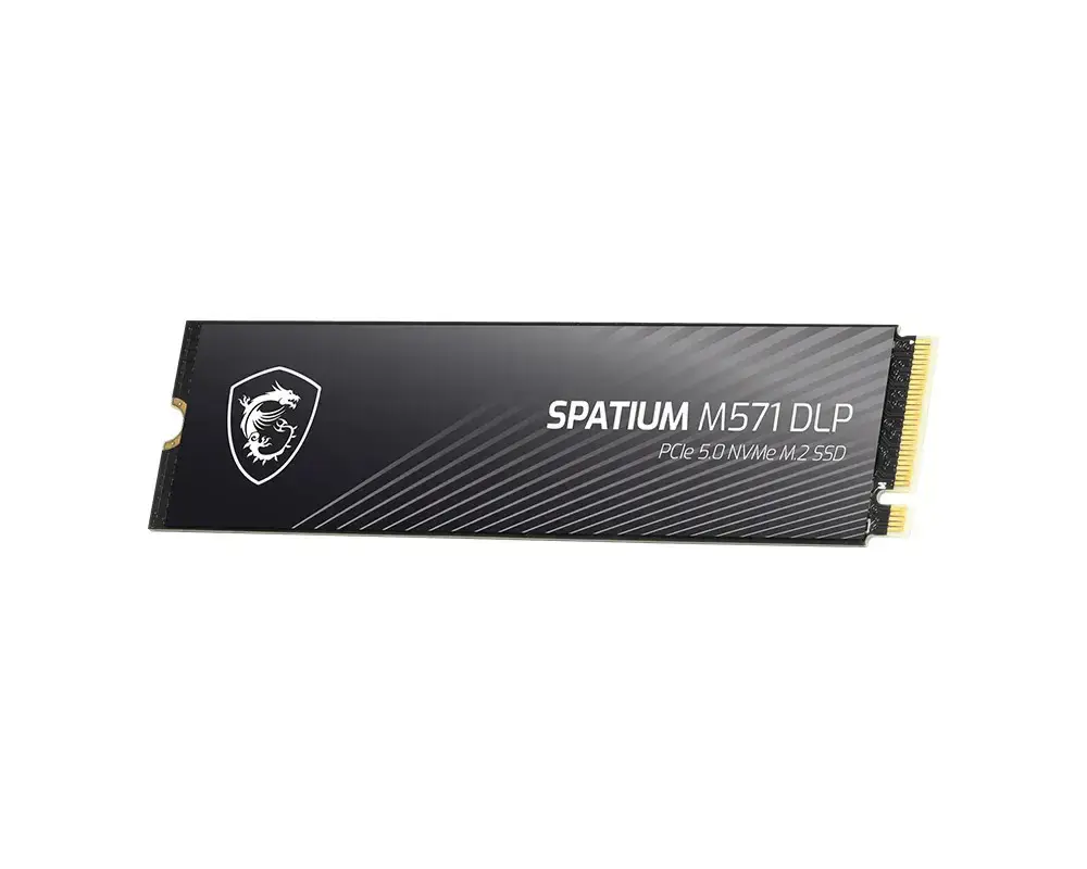MSI SPATIUM M571 DLP PCIe 5.0 NVMe M.2 4T internal solid state drive 4 TB PCI Express 5.0 3D NAND