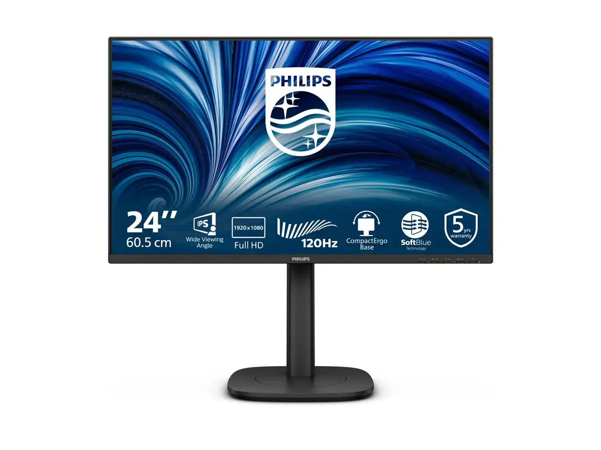 PHILIPS Business Monitor  24B2N3200J/00 IPS 24" IPS 1920x1080/16:9/4ms/300cd/m2/HDMI DisplayPort USB Audio Out
