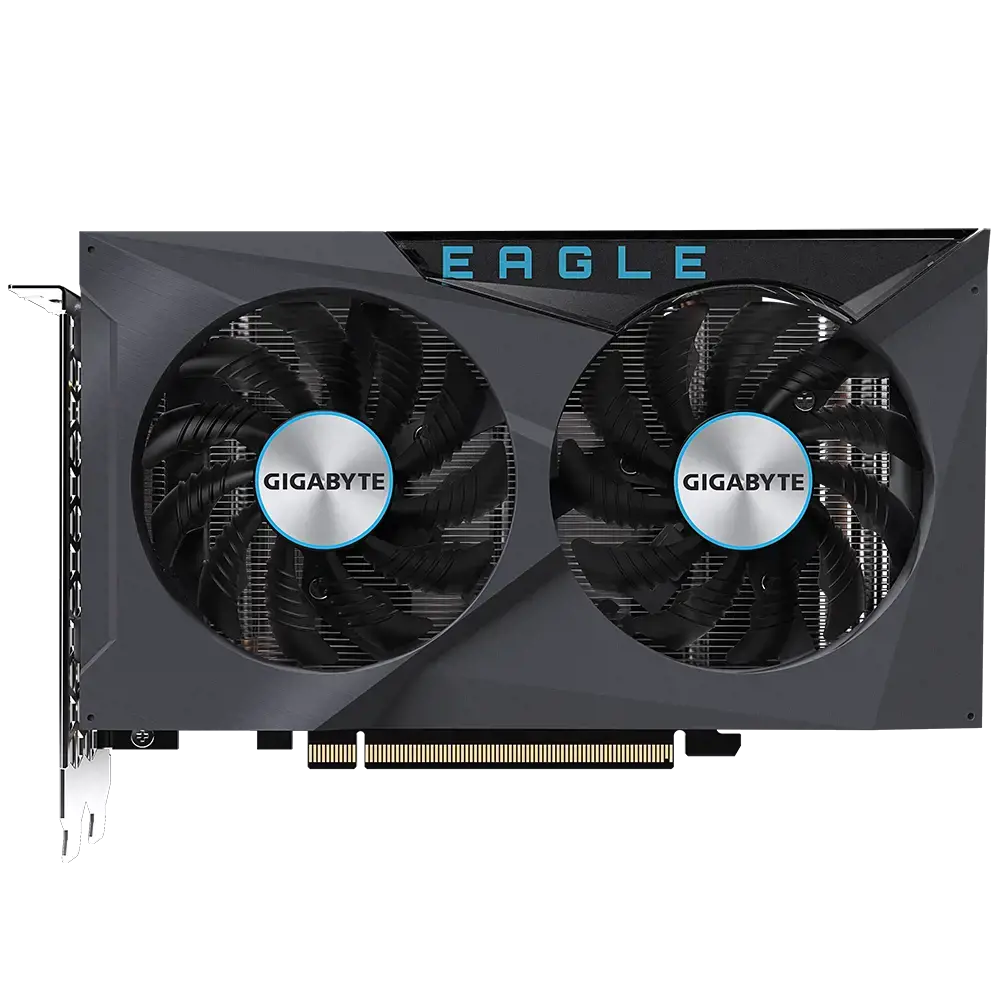 Vaizdo plokštė GIGABYTE Radeon RX 6400 4 GB, GDDR6, 64 bitai, GV-R64EAGLE-4GD