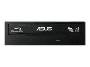ASUS BW-16D1HT Mažmeninė tylioji, juoda, dėklas, vertikalus/horizontalus, stalinis kompiuteris, "Blu-Ray RW", "Serial ATA