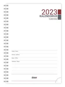 Vidaus blokas kalendoriui MANAGER Week 2023, A5