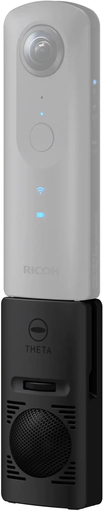 Ricoh 3D mikrofonas TA-1, laidinis, 3,5 mm (1/8"), juodas, THETA V, 45,3 mm, 37 mm