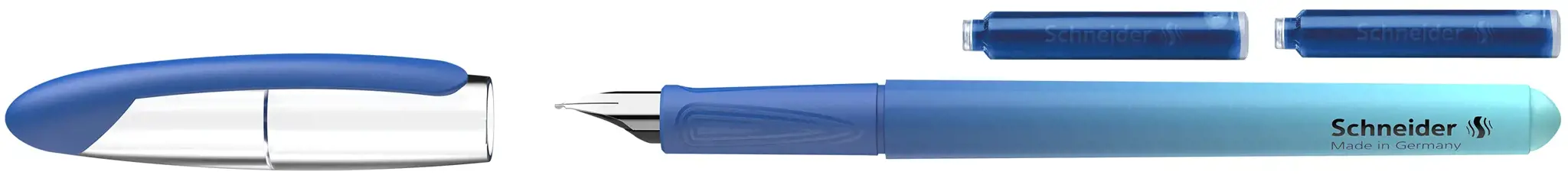 Plunksnakotis SCHNEIDER Voyage M,  dešiniarankiams ir kairiarankiams, įvairių sp. korpusas