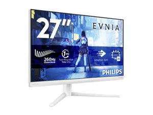 Philips 27M2N5201P/00 | 27 " | Fast IPS | FHD | 16:9 | 260 Hz | 1 ms | 1920 x 1080 pixels | 300 cd/m² | HDMI ports quantity 2 | White