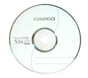 OMEGA CD-R 700MB 52X Vokelyje, pakuotė 10vnt