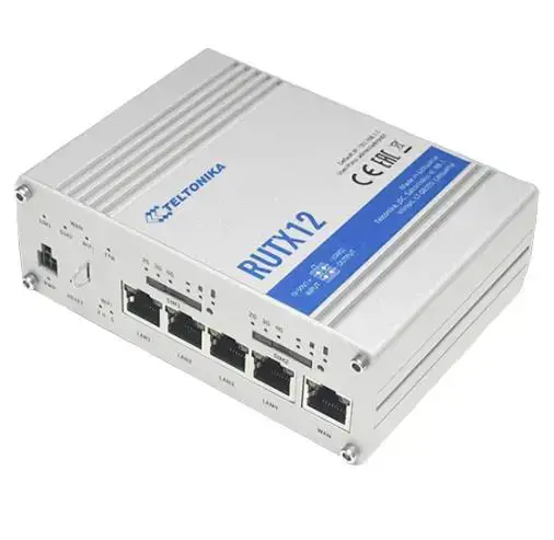 TELTONIKA RUTX14 LTE CAT 12 INDUSTRIAL CELLULAR ROUTER