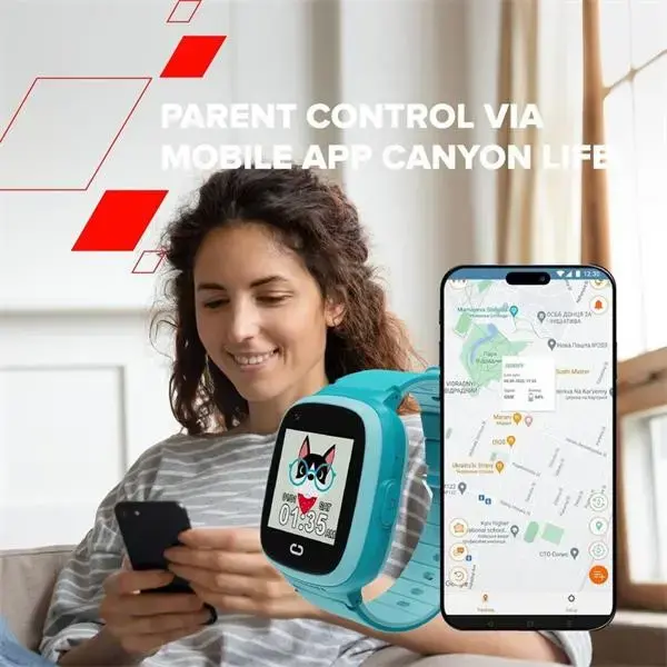 Canyon kids' smartwatch Sunny KW-48, purple